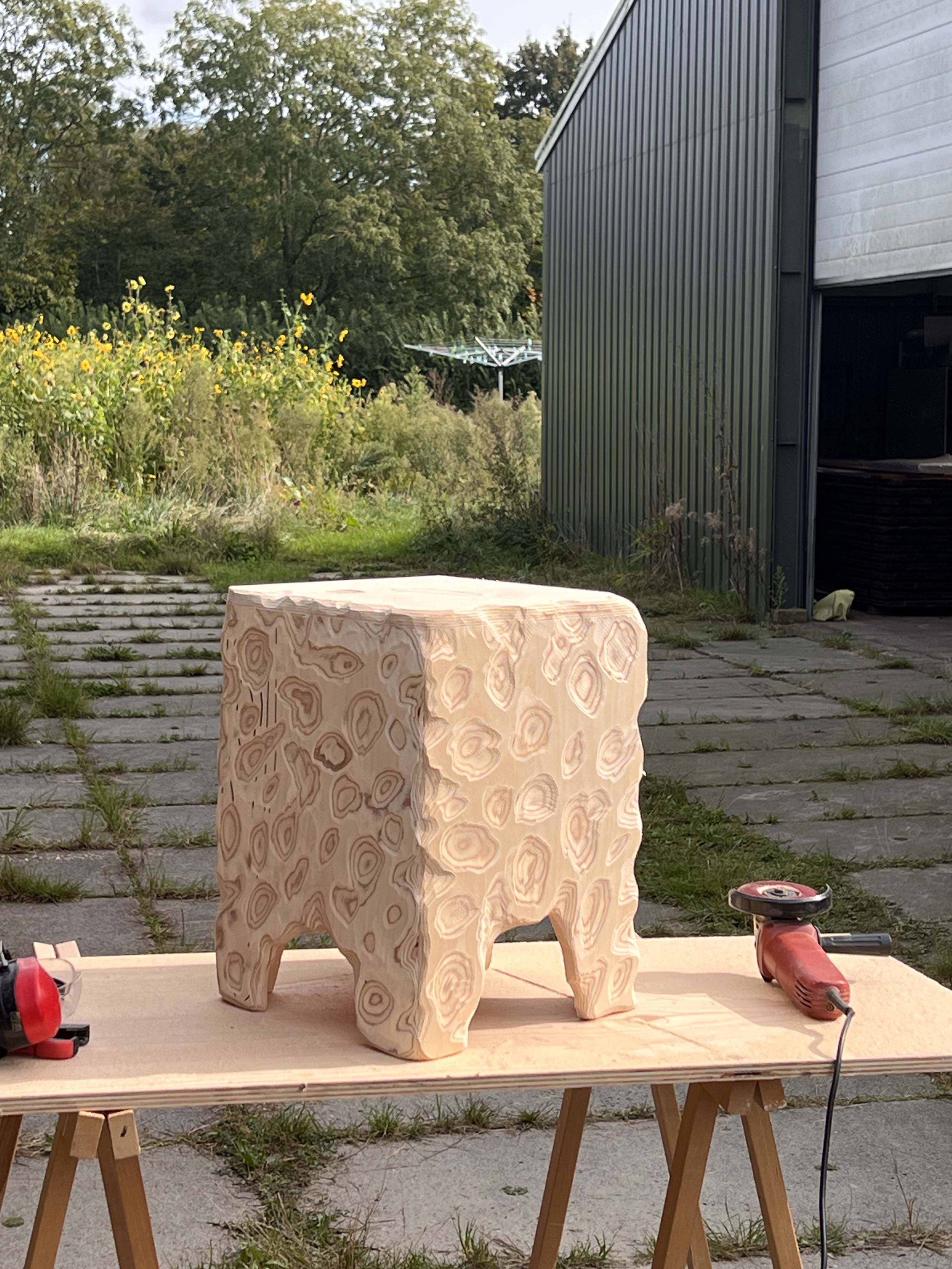 Cladding Stools Layered Stool